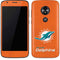 NFL Miami Dolphins Distressed- Orange Moto E5 Play Skin